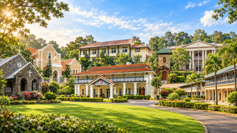 AI Generated Depiction of the Anglican Schools of Sri Lanka